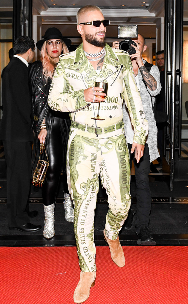 Maluma, 2019 MET Gala, After Party Maluma, 2019 MET Gala, After Party